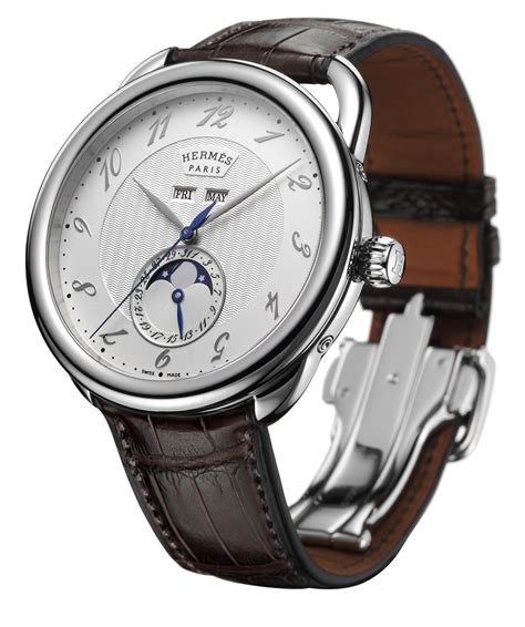 favorite iconfavorite zoom hermes arceau watch with leather strap|hermes 40mm arceau watch.